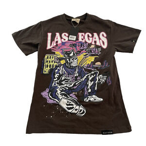 Watson T-Shirt Men's Size XS Multicolor Las Vegas Short Sleeve $125
